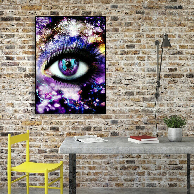 5D DIY Diamond Painting Full Drill Eyes Cross Stitch Embroidery Gift Home Decor
