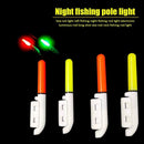 2 pcsFishing Electronic SeaRod LED Luminous Stick Pole Float Light Yellow
