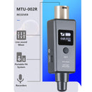 1 Pair Micphone Wireless System Rechargeable UHF DSP Transmitter Receiver 2 Mode