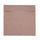 50pcs Kraft Paper CD DVD Envelope Sleeve Packing Bag 12.5x12.5cm Newly