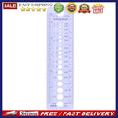 1pc Profession Knitting Needle Gauge Plastic inch cm Ruler Home Sewing Tool