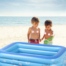 Children Inflatable Pool Bathtub Water Square Swimming Pool (120X90X50cm)
