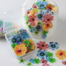 Party Cake Wedding Bakeware Flowers Water Paper Cupcake Topper Glutinous Rice