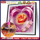 5D DIY Full Drill Diamond Painting Rose Cross Stitch Embroidery Mosaic Kit