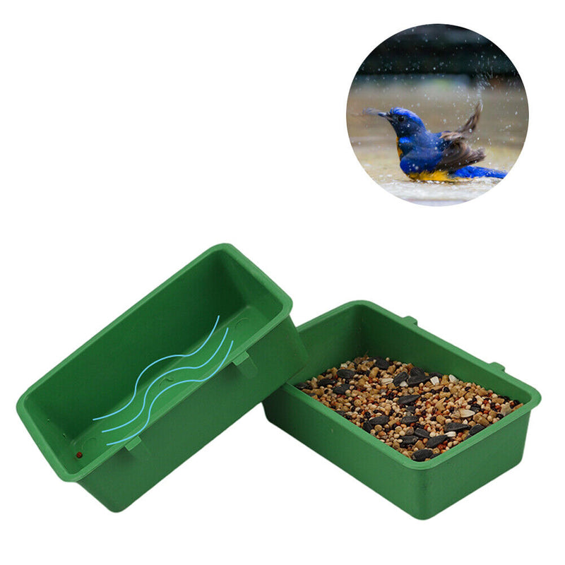 Parrot Bird Bathtub Bathtub Bathing Bowl Plastic Cage Outdoor Shower Standing Pet Supply