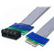 15cm PCIe 1X to 1X Extension Flexible Cable PCIE PCI Express Riser Card Extender