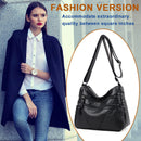 Daily Mom Crossbody Purse Bags Portable PU Leather Multi-pocket Shoulder Satchel