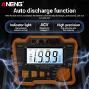 ANENG MH10 Digital Insulation Resistance Tester 100-1000V Megger (Orange) Newly