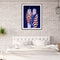 5D Diamond Painting Flag Twin Towers Full Round Drill DIY Wall Home Decoration