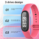 Q2 Ultrasonic Mosquito Repellent Watch Anti Pest Bug Drive Bracelet (Pink) Newly