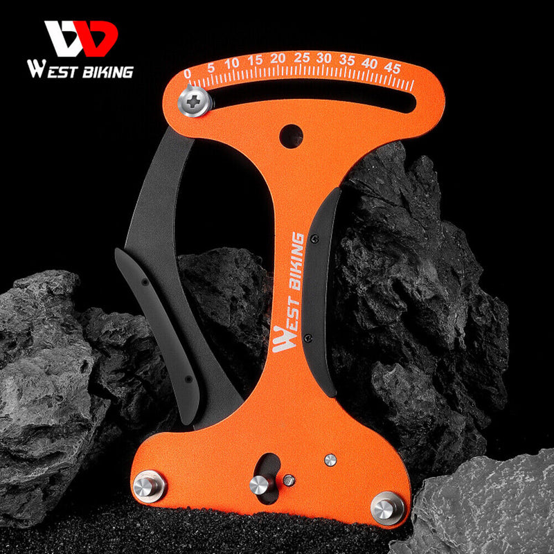 WEST BIKING Mountain Bike Tensiometer Bicycle Spoke Tension Wheel Builders Tools
