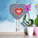 DIY Diamond Painting Double-sided Hanging Rotatable Wind Chime (GSP205) Newly
