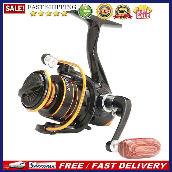 Mini Spinning Fishing Reel Metal Sea Fishing Lure Saltwater Fishing Wheel 5