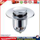 Prevent Clogging Sink Drain Bouncing Plug Washbasin Bathroom Water Stopper Newly