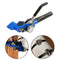 Stainless Steel Cable Tie Plier Fasten Tool w/ Adjustab Tension Tie Cutter
