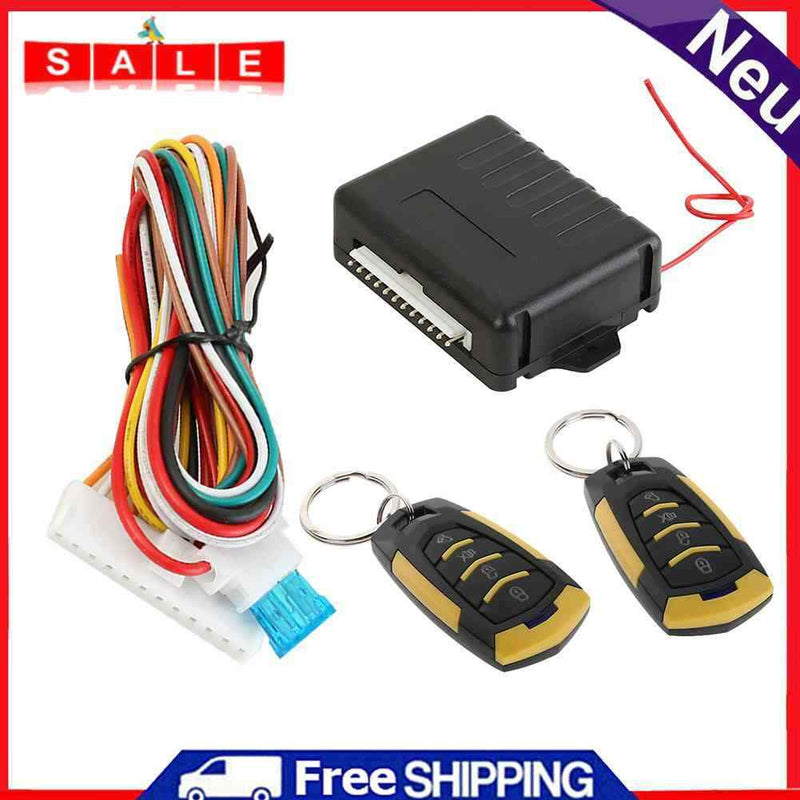 Universal Car Remote Central Door Lock Kit Keyless Entry Alarm System 410/T112