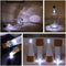 4pcs LED USB Rechargeable Shiny Bottle Cork Stopper Cap Lamp (Pure White) Newly