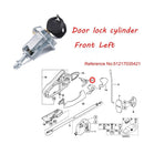 Cylinder Vehicle Door Safety Lock Core For BMW X5 2000-2006|BMW X3 2003-2010