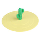 Silicone Leakproof Cup Lids Heat Resistant Reusable Sealed Cover (A)