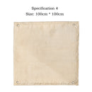 Fire Pit Mat Fiberglass Camping Stove Grill Mat for Patio Lawn (100x100cm) Newly