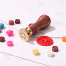 Wax Seal Stamp Pattern Retro Lacquer Seal Metal Head with Handle (FD03) Newly