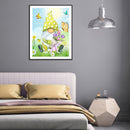 5D Diamond Painting Kit Cartoon Gnome Full Round Drill DIY Crafts Mosaic Pict