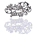 Letter Punch Stencils Alphabet Metal Shape Print Stencil for DIY Scrapbook