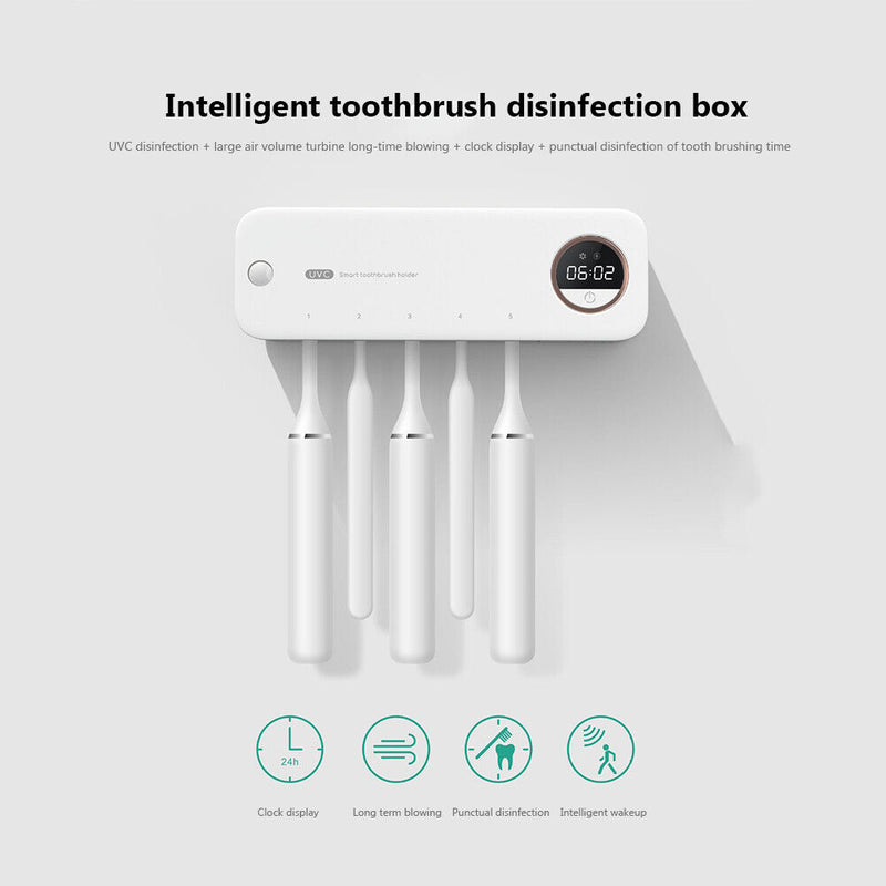 #A UV Toothbrush Holders Home Gadgets Shaver Rack for Home Bathroom Toilet