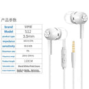 Smart Phones VPB Metal Stereo Headphone Earbuds Bass Earphone Sport Headset