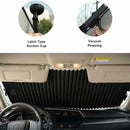 Car Sun Shade Sunscreen Retractable Front Car Windshield Plate Shading Hot Y4H8