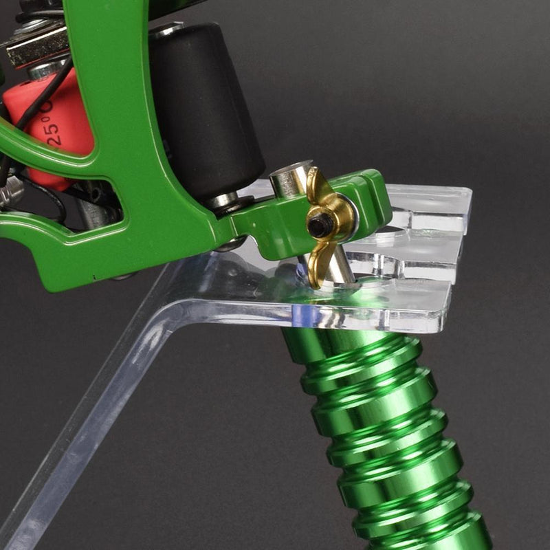 Acrylic Tattoo Machine Holder Stand Transparent Tattoo Supply Stand Rack