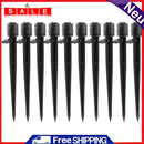10pcs 360° 4 / 7mm hose irrigation nozzles irrigation sprinkler garden drip