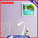 5D DIY Diamond Painting Kits Full Round Drill Lotus Waterfall Mosaic