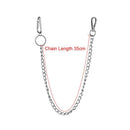 Pant Rock Punk HipHop Jewelry Jean Keychain Clip Wallet Belt Chain Keyring