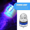 LED Fish Finding Trap Lamp Night Fishing Attracts Lure Bait Lights (Blue)