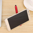 Multifunction Ballpoint Pen Folding LED Light Mobile Phone Stand Pen (Red Newly