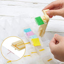 Thread Kits Plastic Storage Sewing Tools Floss Winder Embroidery Organizer Box