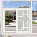 45x100cm Antimoth Glass Adhesive Stickers Window Shading Bathroom Decor(1) Newly