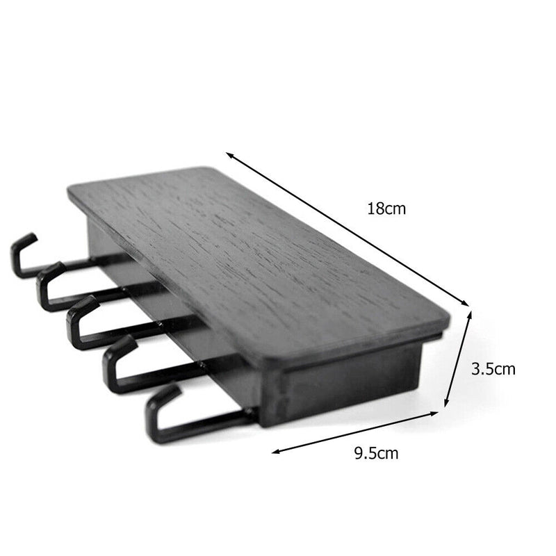 Wooden Door Back Storage Rack Key Hanger Decorative Small Wall Hook (NO 3) Newly