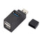 Mini USB 3.0 Hub Adapter 3 Port for Computer PC Mobile Phone Laptop Accessories