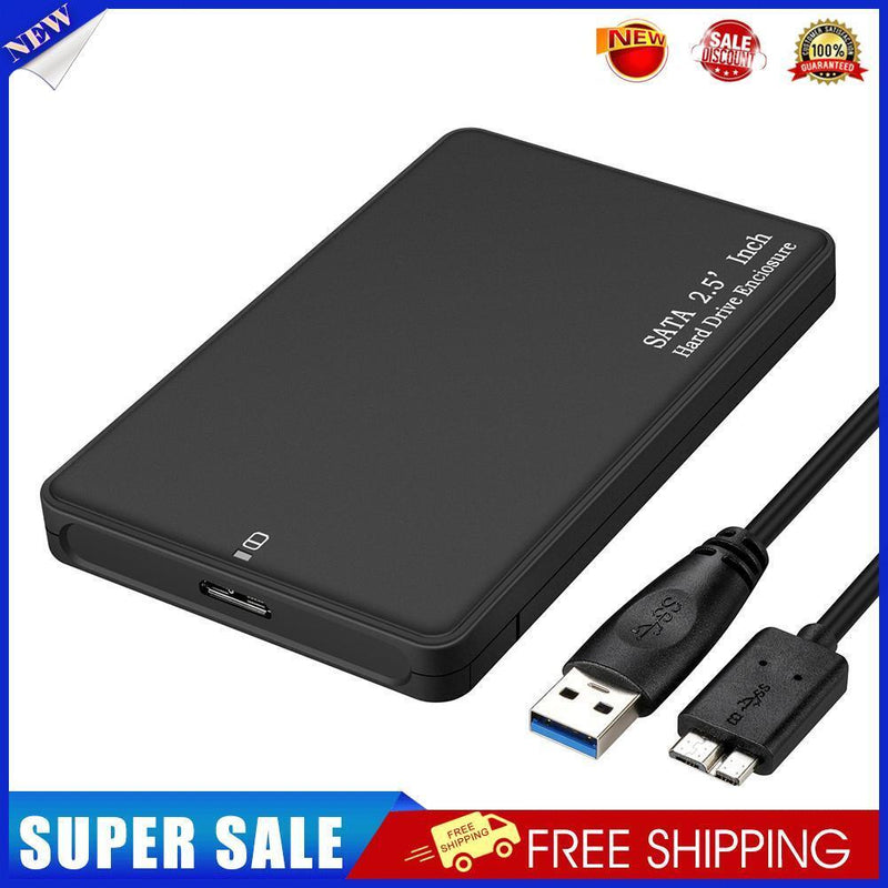 2.5 inch HDD Case SATA to USB 3.0 SSD Mobile Disk Box Adapter Enclosure