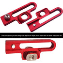 #A Poday 1 Pair Road Bicycle Brake Block Aluminum Alloy Cycling C Clamp Parts