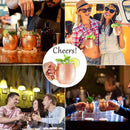 Wine Glasses Copper Stainless Steel Goblet Juice Drink Champagne Party Barware