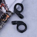2pcs Motorcycle Turn Signal Handle Bar Clamps Rear View Mirrors Adapter Clamp