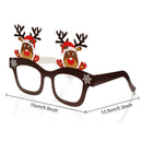 Photo Props Christmas Dress Party Decoration Glasses Frame Xmas Ornaments