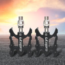 1 Pair Folding Bicycle Pedals MTB Mountain Bike Cycling Quick Release Foot Pedal