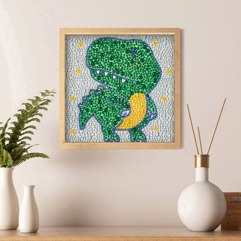 5D DIY Diamond Painting Cartoon Animal Full Drill Rhinestone Mosaic Art Picture