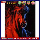 5D DIY Full Round Diamond Painting Horse Rhinestone Embroidery Wall Art Craft
