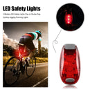 LED Safety Light Warning Flashing Light with 3 Light Modes 2 Pack (Red)