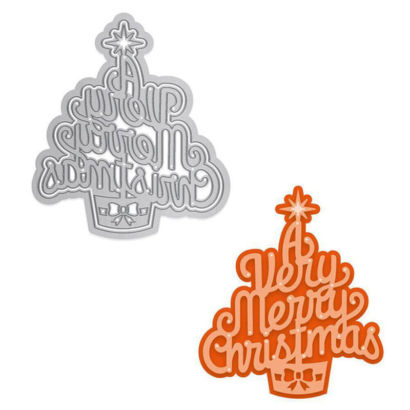 Embossing Molds Cut Die Home Ornaments DIY Materials for Christmas Greeting Card